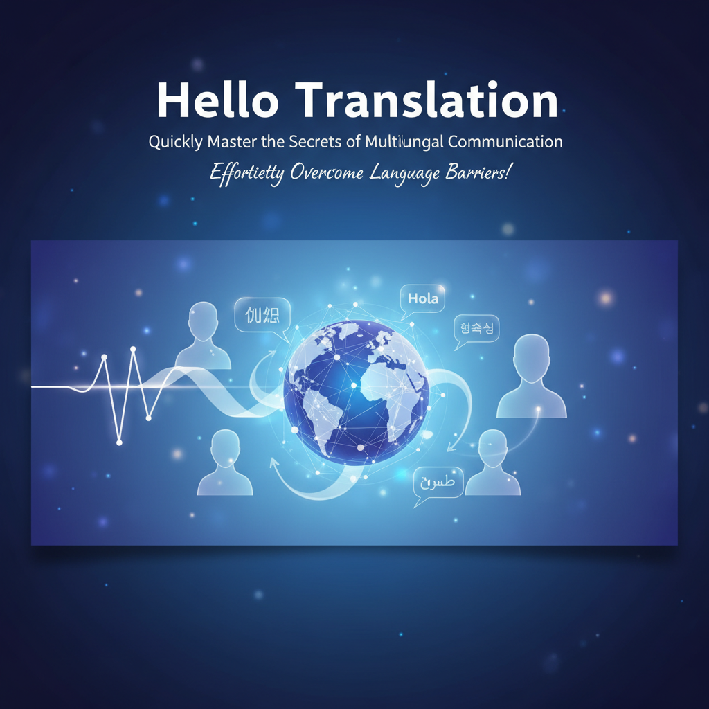 Hello翻译：快速掌握多语言沟通的秘密，轻松跨越语言障碍！