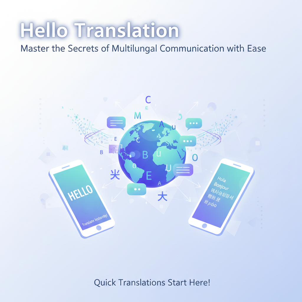 Hello翻译：轻松掌握多语言沟通的秘诀，快速翻译从这里开始！