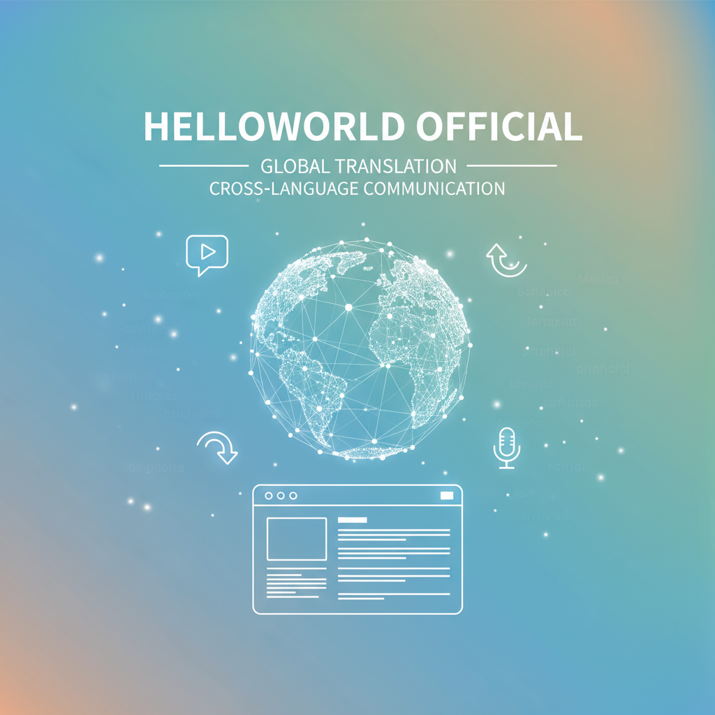 探索 Helloworld 官网：轻松实现全球翻译需求，快速提升跨语言沟通效率