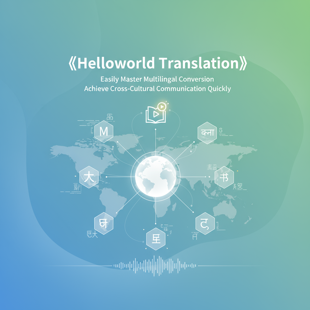 《Helloworld翻译：轻松掌握多语言转换，快速实现跨文化沟通》
