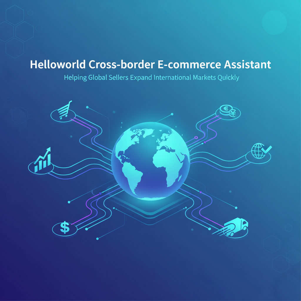 《Helloworld跨境电商助手：助力全球卖家快速拓展国际市场》
