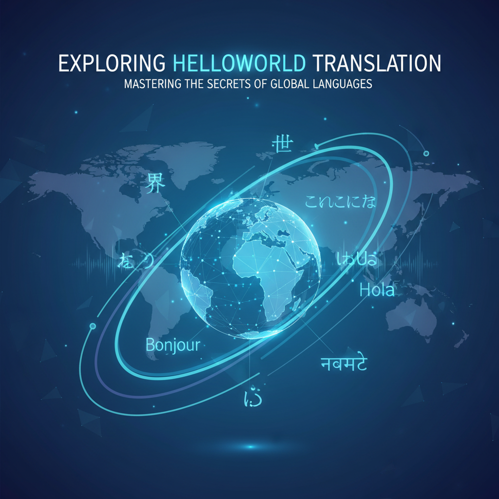 《探索Helloworld翻译：轻松掌握全球语言的秘密》