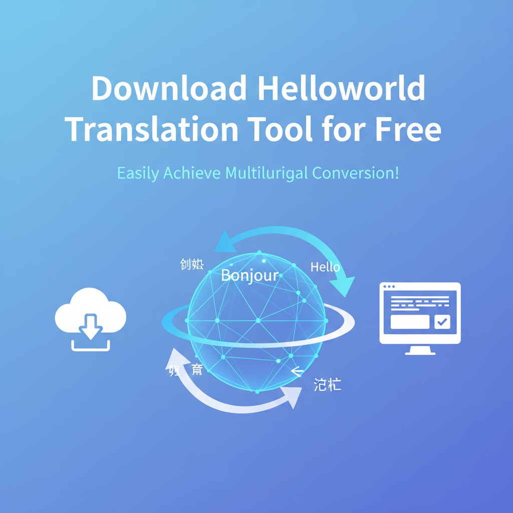 免费下载Helloworld翻译工具，轻松实现多语言转换！