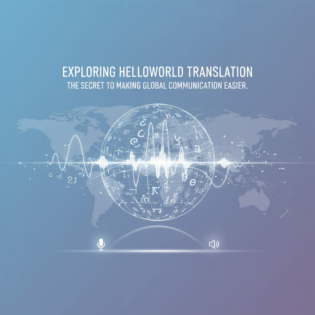 探索Helloworld翻译：让全球沟通更轻松的秘密