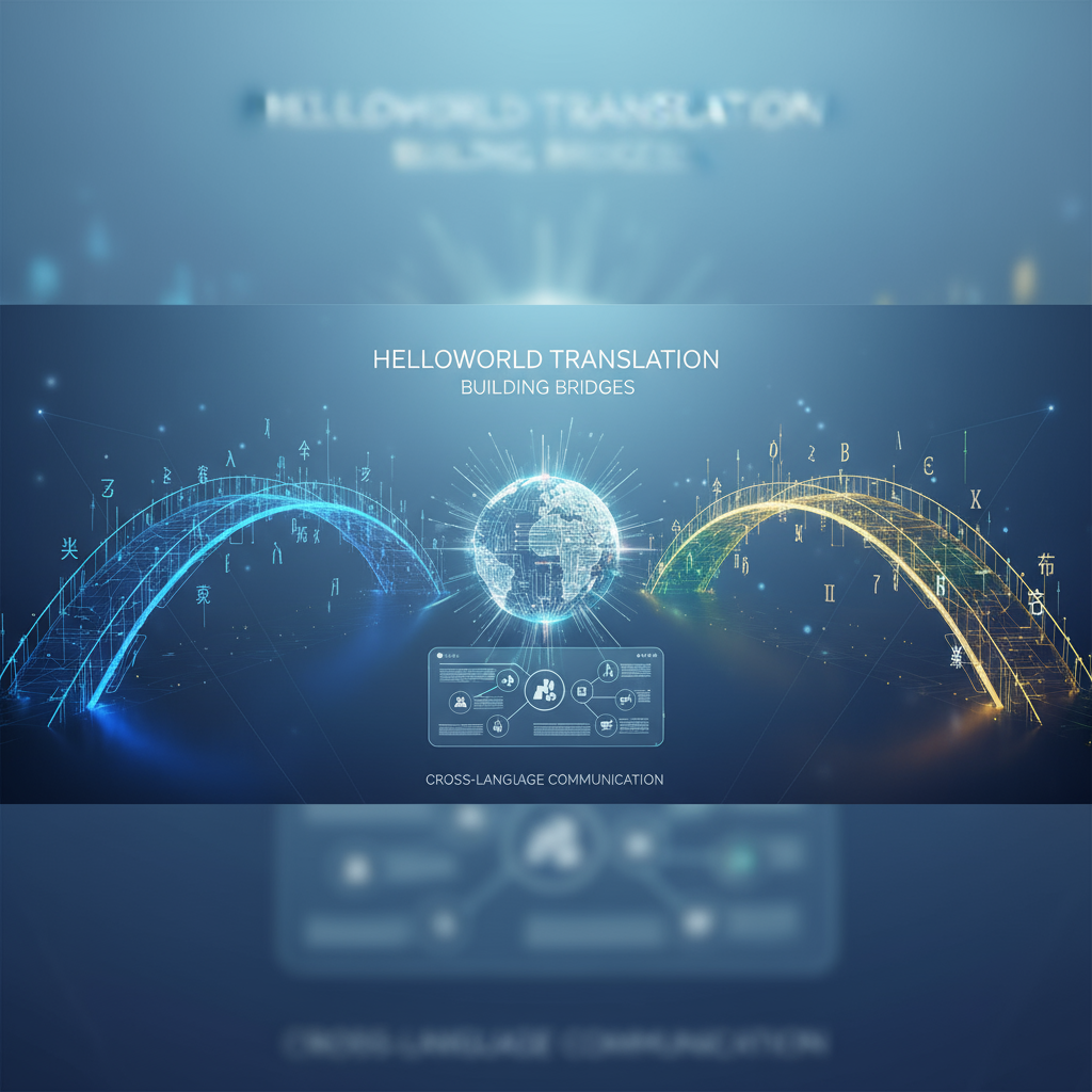 深度解析Helloworld翻译：如何轻松实现跨语言交流的完美桥梁