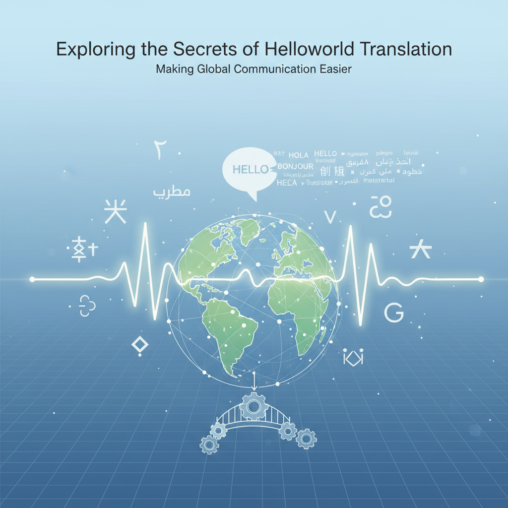 《探索Helloworld翻译的奥秘：让全球沟通变得更简单》