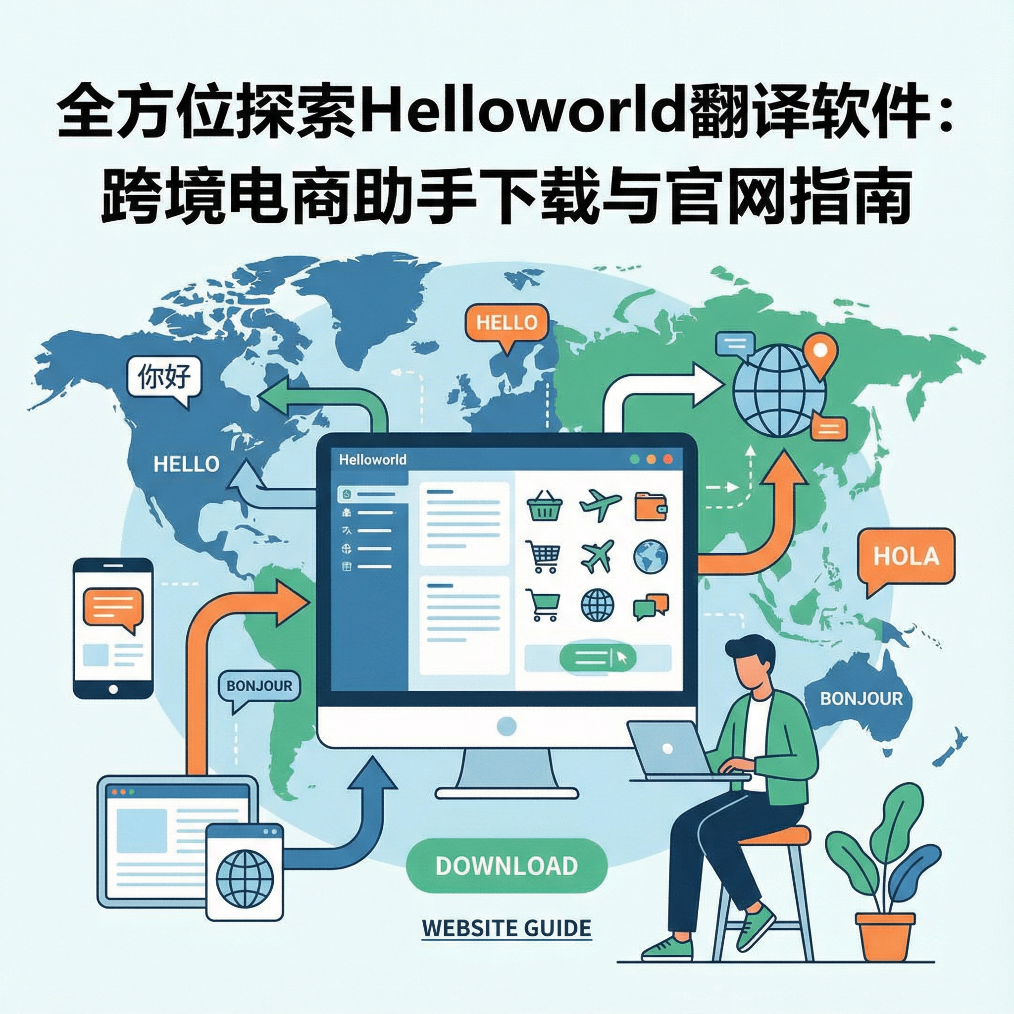 全方位探索Helloworld翻译软件：跨境电商助手下载与官网指南