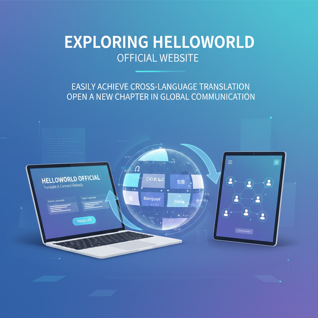 探索Helloworld官网：轻松实现跨语言翻译，开启全球沟通新篇章