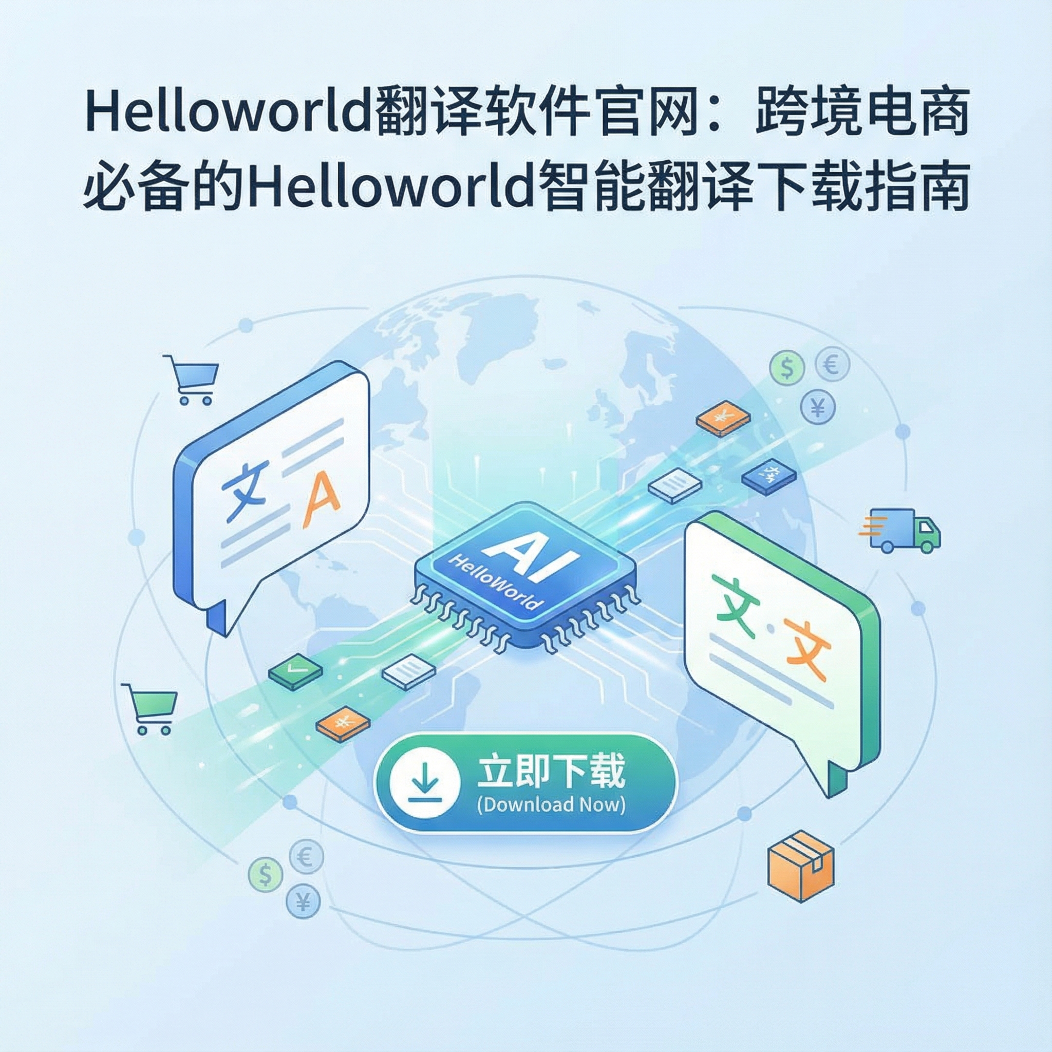 Helloworld翻译软件官网：跨境电商必备的HelloWorld智能翻译下载指南