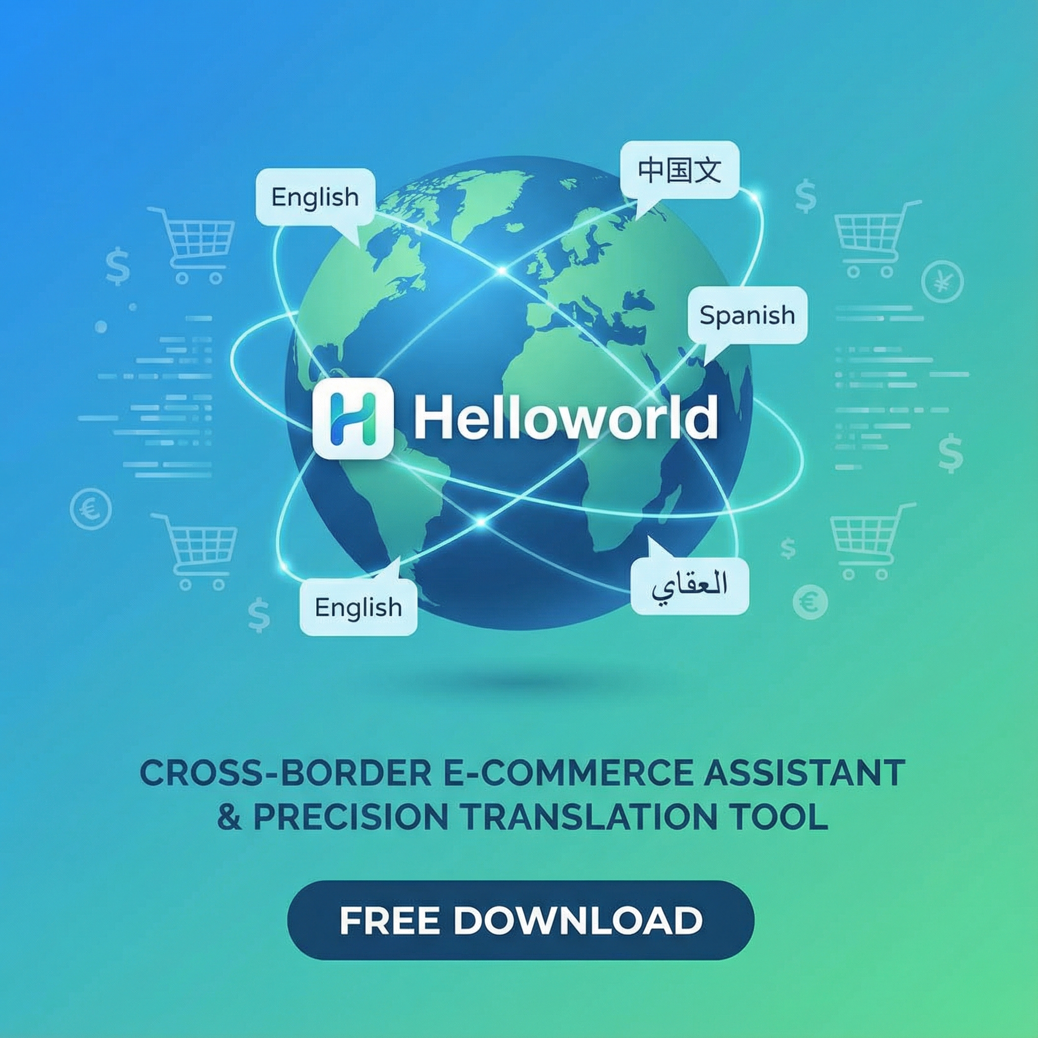 《Helloworld翻译软件官网：跨境电商助手与精准翻译工具免费下载》