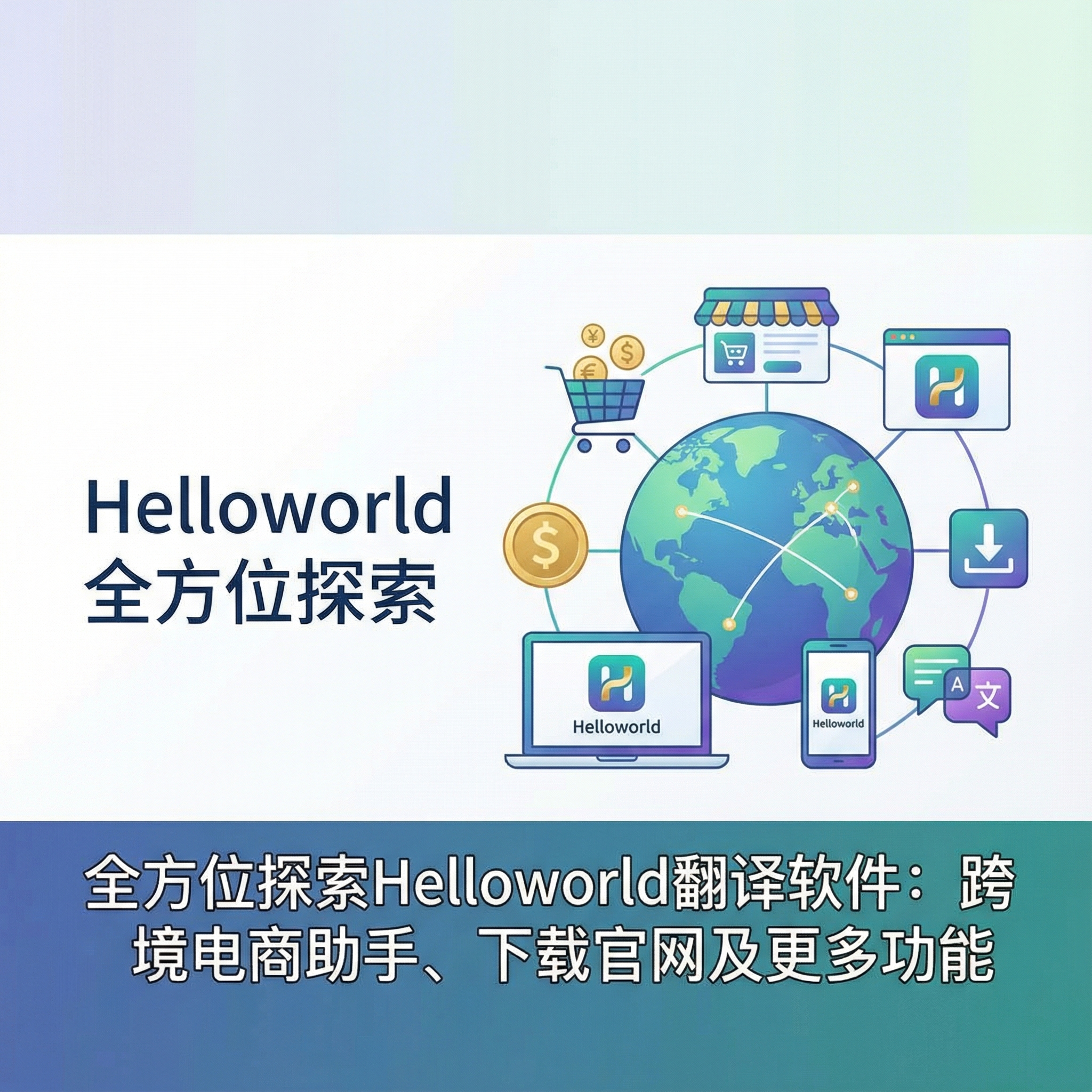 全方位探索Helloworld翻译软件：跨境电商助手、下载官网及更多功能