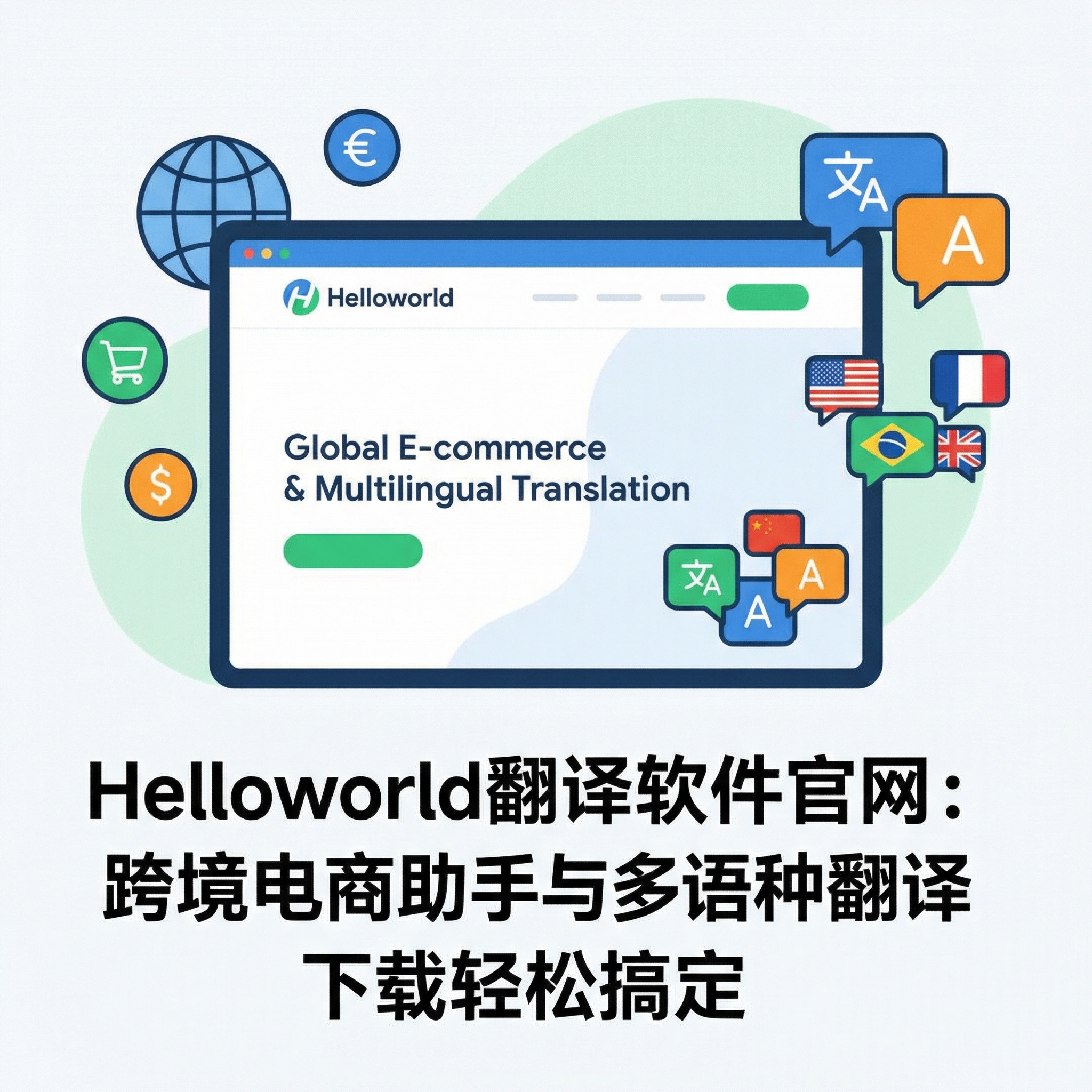 《Helloworld翻译软件官网：跨境电商助手与多语种翻译下载轻松搞定》
