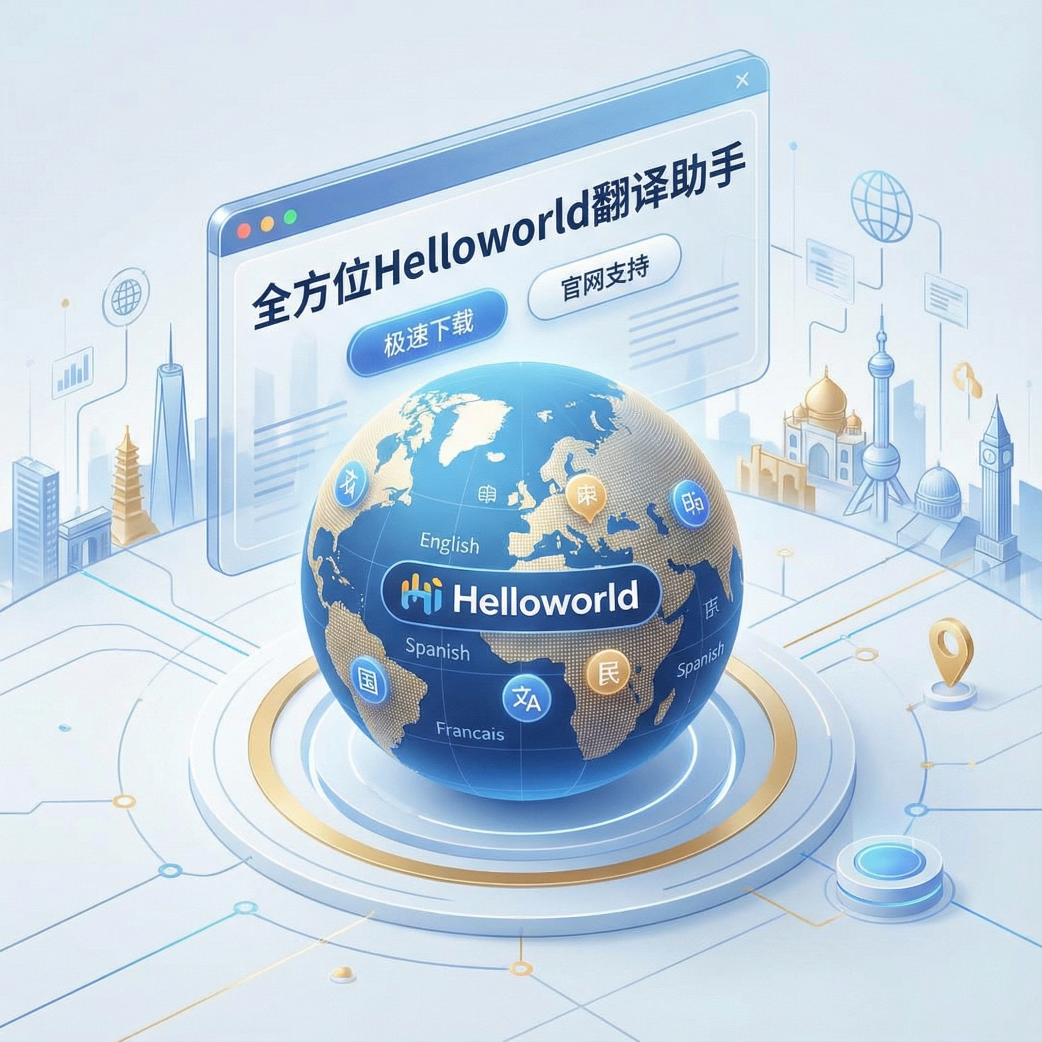 全方位Helloworld翻译助手：跨境电商必备工具，极速下载与官网支持