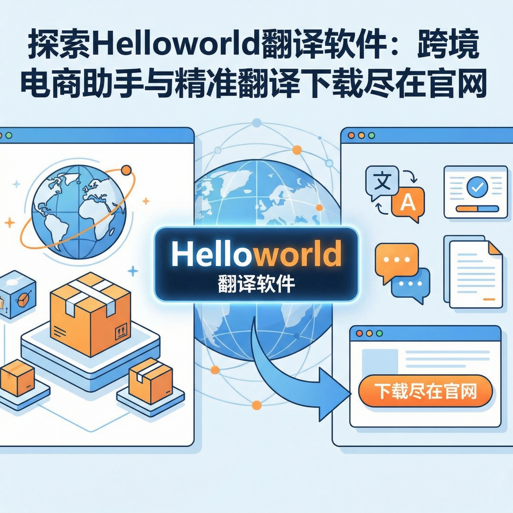 探索Helloworld翻译软件：跨境电商助手与精准翻译下载尽在官网